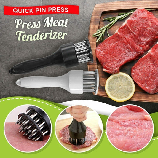 Stainless Steel Meat Tenderizer Steak BBQ Kitchen Cooking Tool