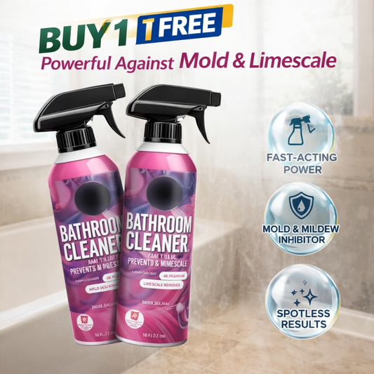 Multi-Surface Bathroom Cleaner for Mold & Limescale (BUY 1 GET 1)